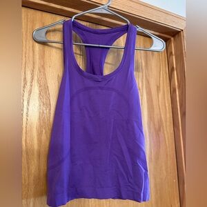 lululemon swiftly race length - atomic purple